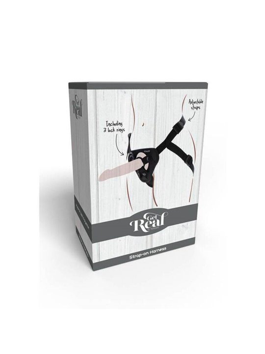 Get Real - Strap-On Harness Black