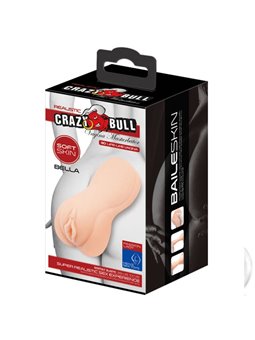 Crazy Bull Bella - Masturbatore Maschile Vagina Realistica 15 CM
