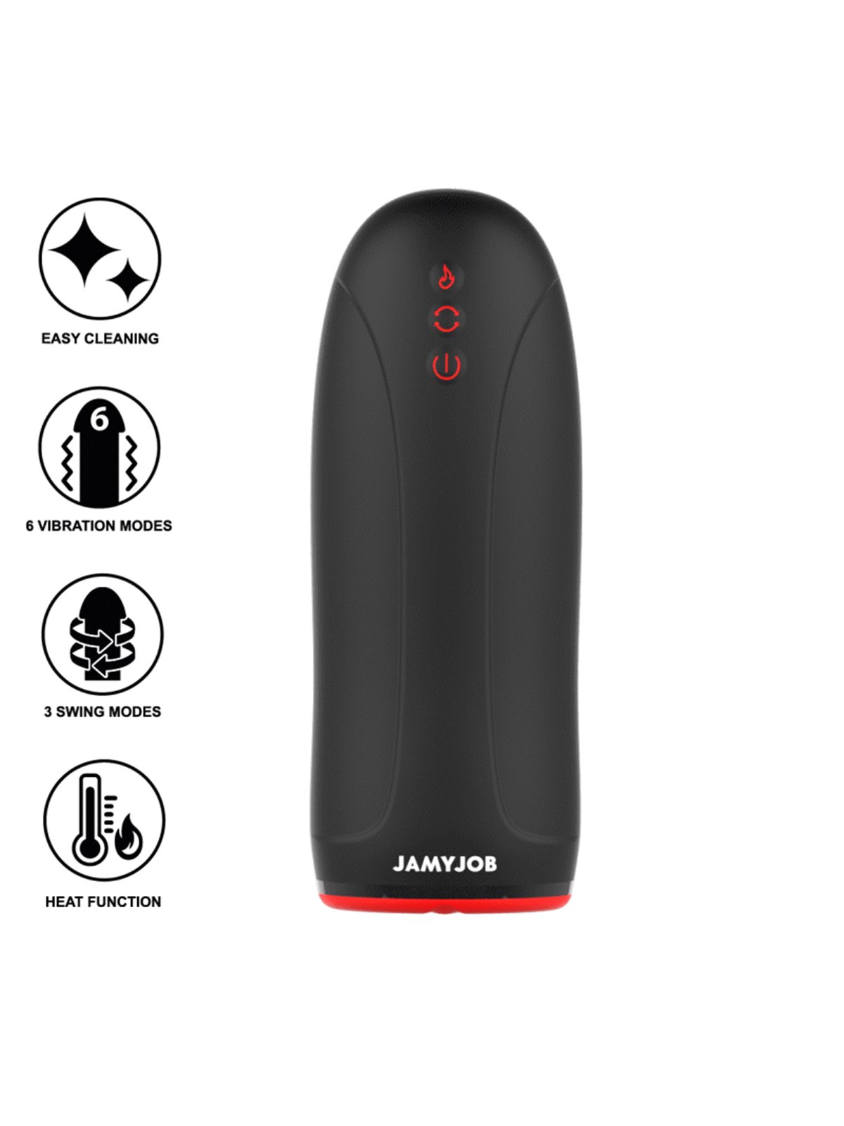 Jamyjob - Swing-R Masturbatore Caldo, Oscillazione e Vibrazione