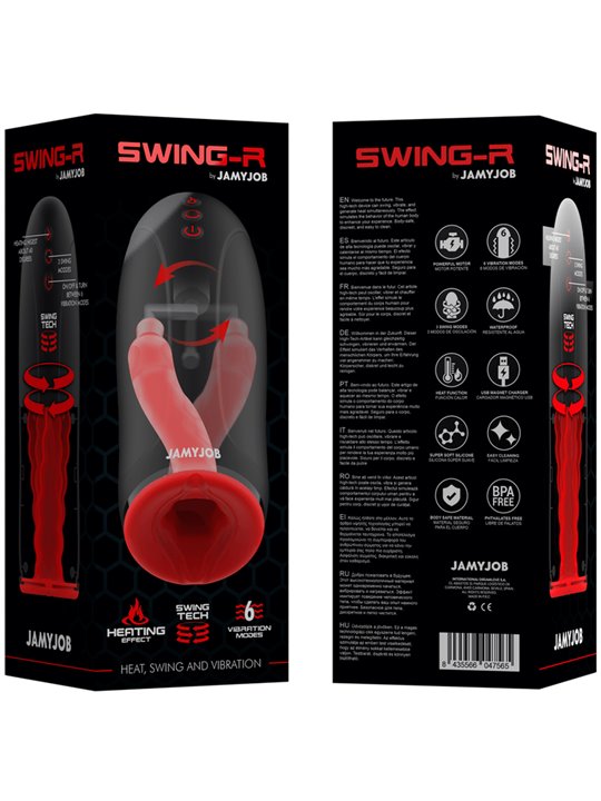 Jamyjob - Swing-R Masturbatore Caldo, Oscillazione e Vibrazione