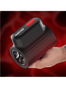 Jamyjob - Vortex Masturbatore Turbo con Spinta e Rotazione a 360° Su e Giù