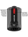 Jamyjob - Vortex Masturbatore Turbo con Spinta e Rotazione a 360° Su e Giù