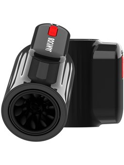 Jamyjob - Vortex Masturbatore Turbo con Spinta e Rotazione a 360° Su e Giù