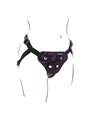 Get Real - Strap-On Lace Harness Purple