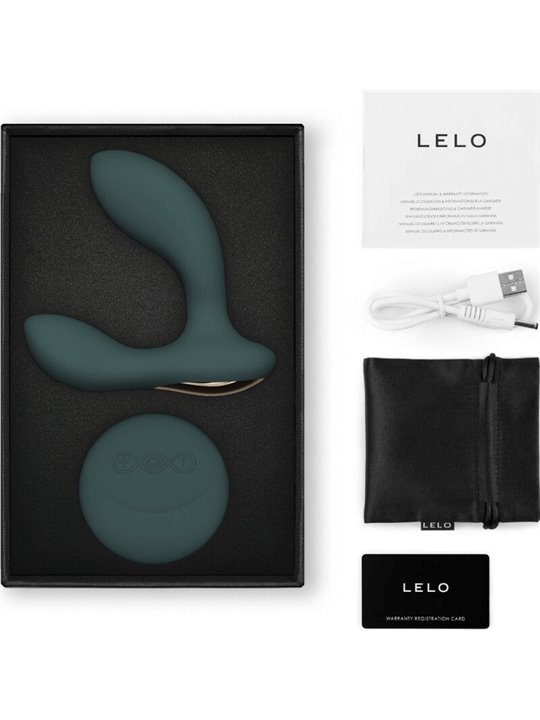 Lelo - Massaggiatore Prostatico con Telecomando Hugo 2 Verde
