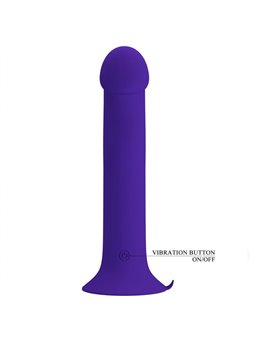 Pretty Love - Murray Youth Vibrating Dildo & Rechargeable Violet