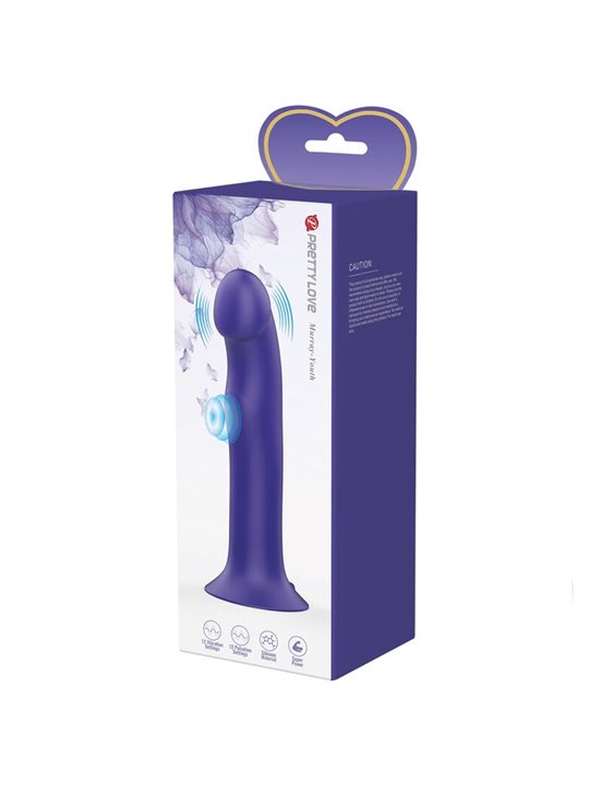Pretty Love - Murray Youth Vibrating Dildo & Rechargeable Violet