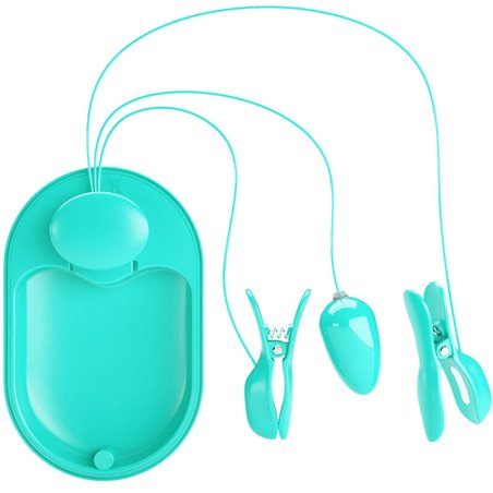 Pretty Love - Scatola a Sorpresa Pinze per Elettrostimolazione Blu