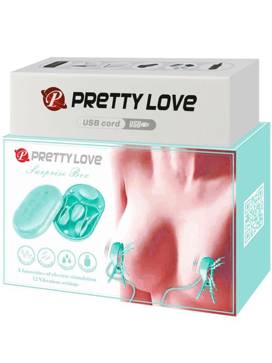 Pretty Love - Surprise Box Blue Electro Stimulation Tweezers