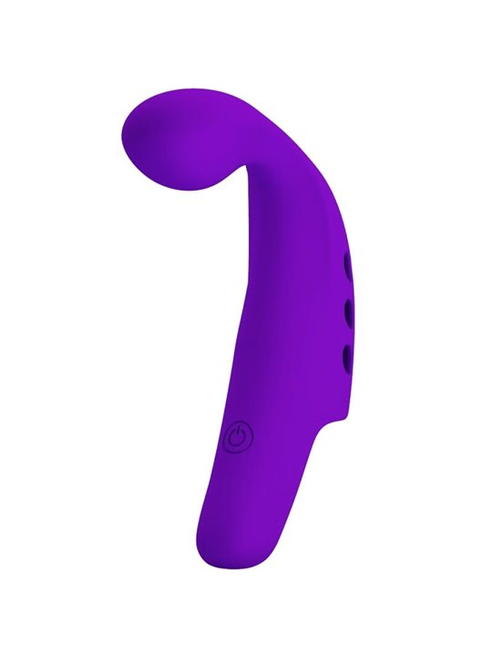 Pretty Love - Gorgon Purple Rechargeable Finger Vibrator