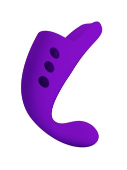 Pretty Love - Gorgon Purple Rechargeable Finger Vibrator