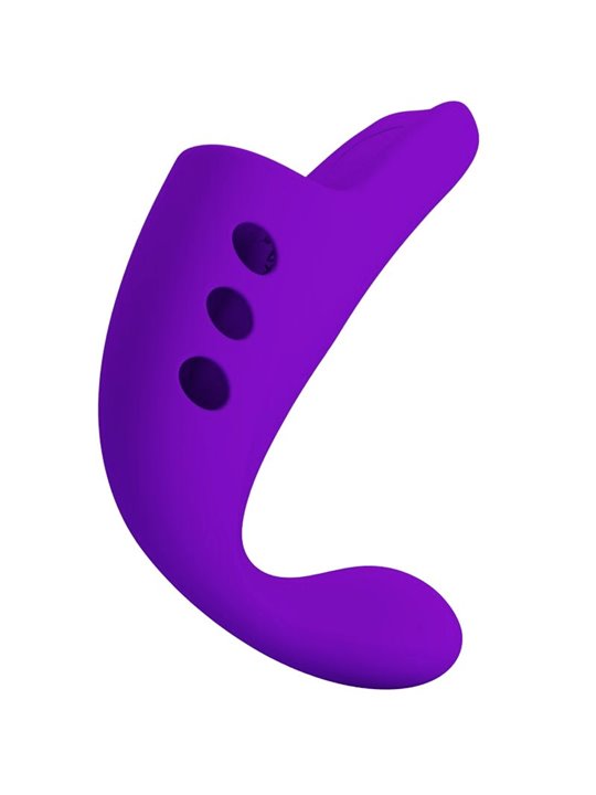 Pretty Love - Gorgon Purple Rechargeable Finger Vibrator