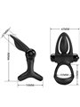 Pretty Love - Vibrating Ring 10 Vibrations Black Silicone