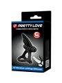 Pretty Love - Anello Vibrante 10 Vibrazioni in Silicone Nero