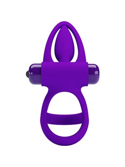 Pretty Love - Vibrator Ring 10 Vibrations Violet Silicone