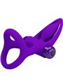 Pretty Love - Anello Vibrante 10 Vibrazioni in Silicone Violetto