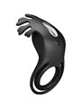 Pretty Love - Anello Vibrante Ruben 7 Vibrazioni in Silicone Nero