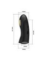 Pretty Love - Copridita per Elettrostimolatore Marico Nero