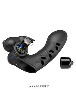 Pretty Love - Vance Black Rabbit Vibrator Finger Cover