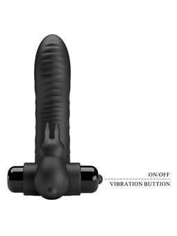 Pretty Love - Vance Black Rabbit Vibrator Finger Cover