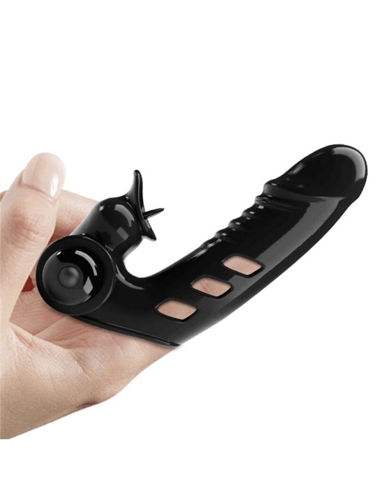 Pretty Love - Copertura per Dita Vibratore Corbin Nera