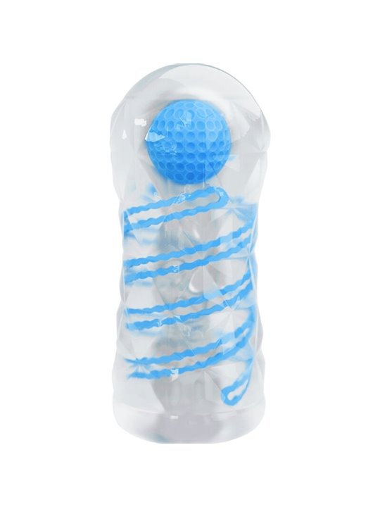 Pretty Love - Piccolo Masturbatore con Spirali Blu