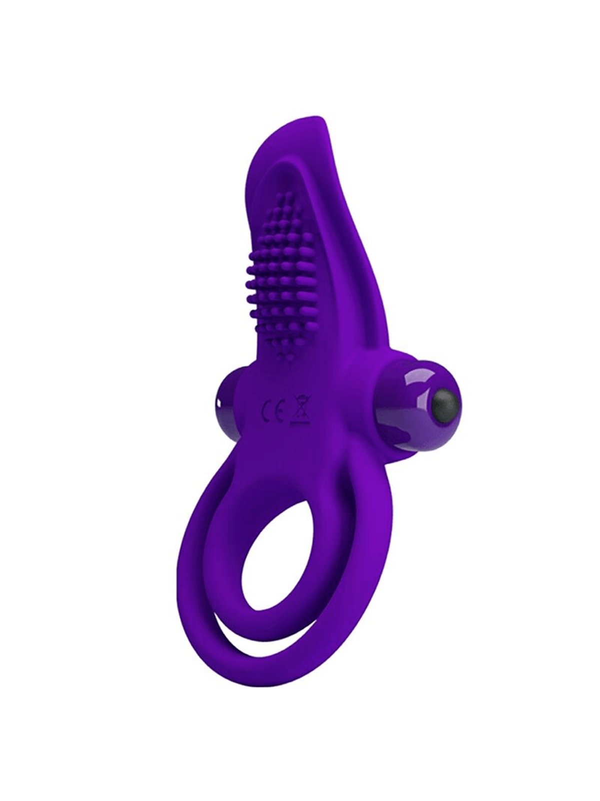 Pretty Love - Anello Vibrante per Pene Viola