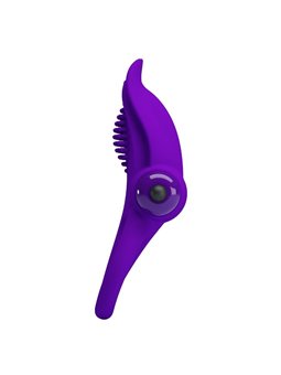 Pretty Love - Purple Vibrating Penis Ring
