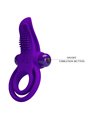 Pretty Love - Purple Vibrating Penis Ring