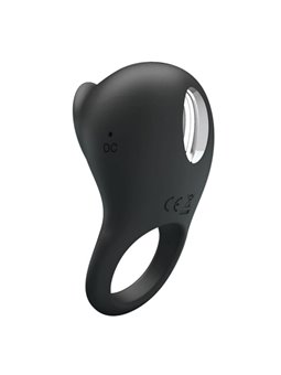 Pretty Love - Vibrating Penis Ring with Black Tongue