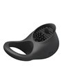 Pretty Love - Anello Vibrante per Pene con Lingua Nero