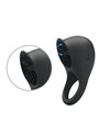 Pretty Love - Anello Vibrante per Pene con Lingua Nero