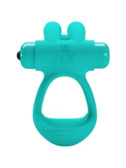 Pretty Love - Anello Vibratore Rabbit Dante Verde