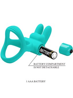 Pretty Love - Dante GReen Rabbit Vibrator Ring
