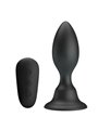 Mr Play - Plug Anale Vibrante con Telecomando Nero