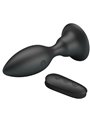 Mr Play - Anal Plug Vibration Black Remote Control