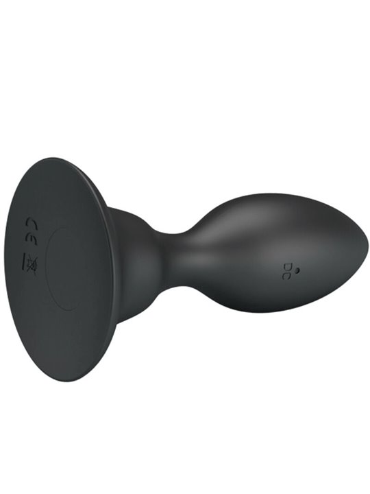 Mr Play - Plug Anale Vibrante con Telecomando Nero