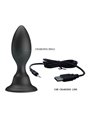 Mr Play - Plug Anale Vibrante con Telecomando Nero