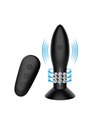 Mr Play - Plug Anale con Telecomando Sfere Rotanti Nero