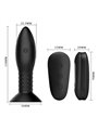 Mr Play - Plug with Black Rotating Balls Remote Control