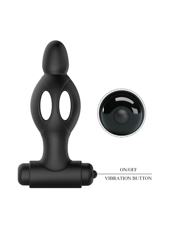Mr Play - Plug Anale in Silicone con Vibrazione