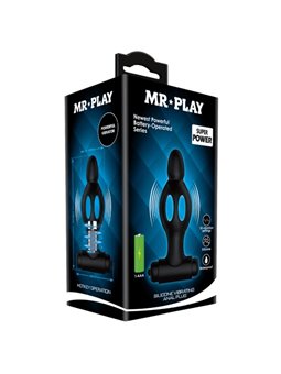 Mr Play - Plug Anale in Silicone con Vibrazione