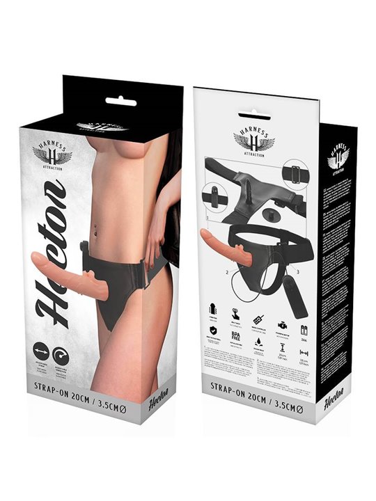 Harness Attraction - Rnes Vibrator Hector 20 X 3.5CM