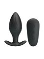 Pretty Love - Regina Anal Plug Rechargeable Vibrator Black