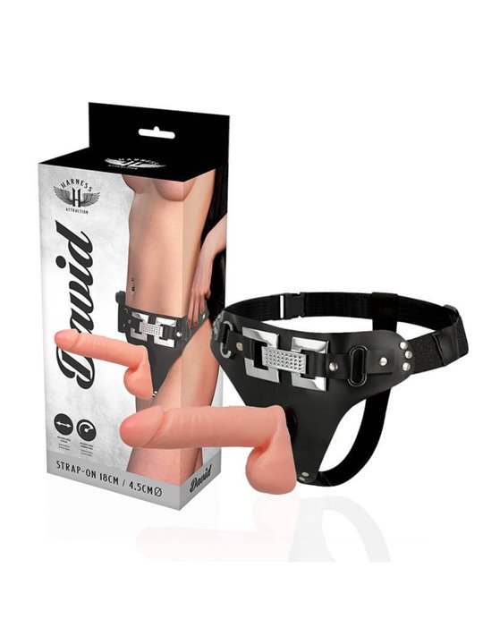 Harness Attraction - Deluxe Harness with Realistic Vibration 18 X 4.5CM