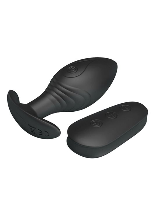 Pretty Love - Regina Anal Plug Rechargeable Vibrator Black