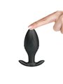 Pretty Love - Regina Anal Plug Rechargeable Vibrator Black