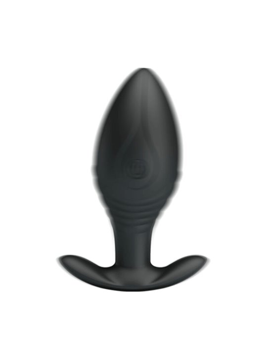Pretty Love - Regina Anal Plug Rechargeable Vibrator Black