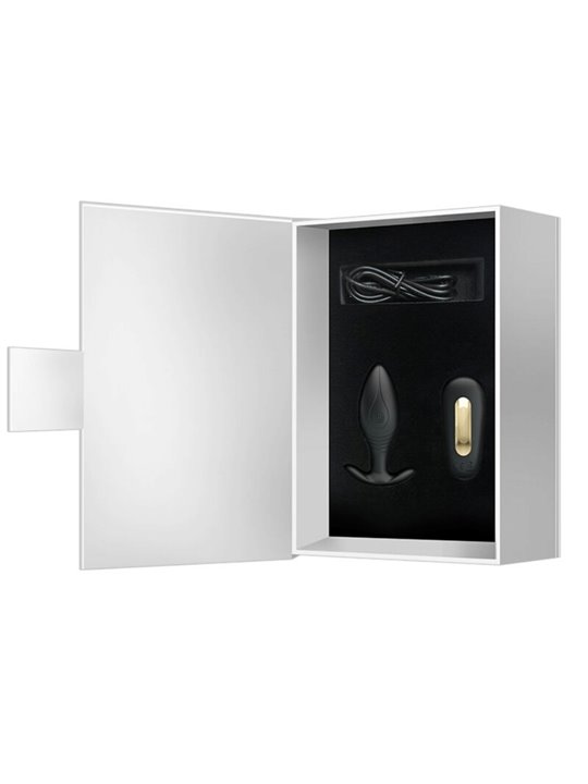 Pretty Love - Regina Anal Plug Rechargeable Vibrator Black