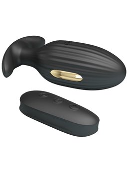 Pretty Love - Kelly Plug Anal Rechargeable Vibrator Black